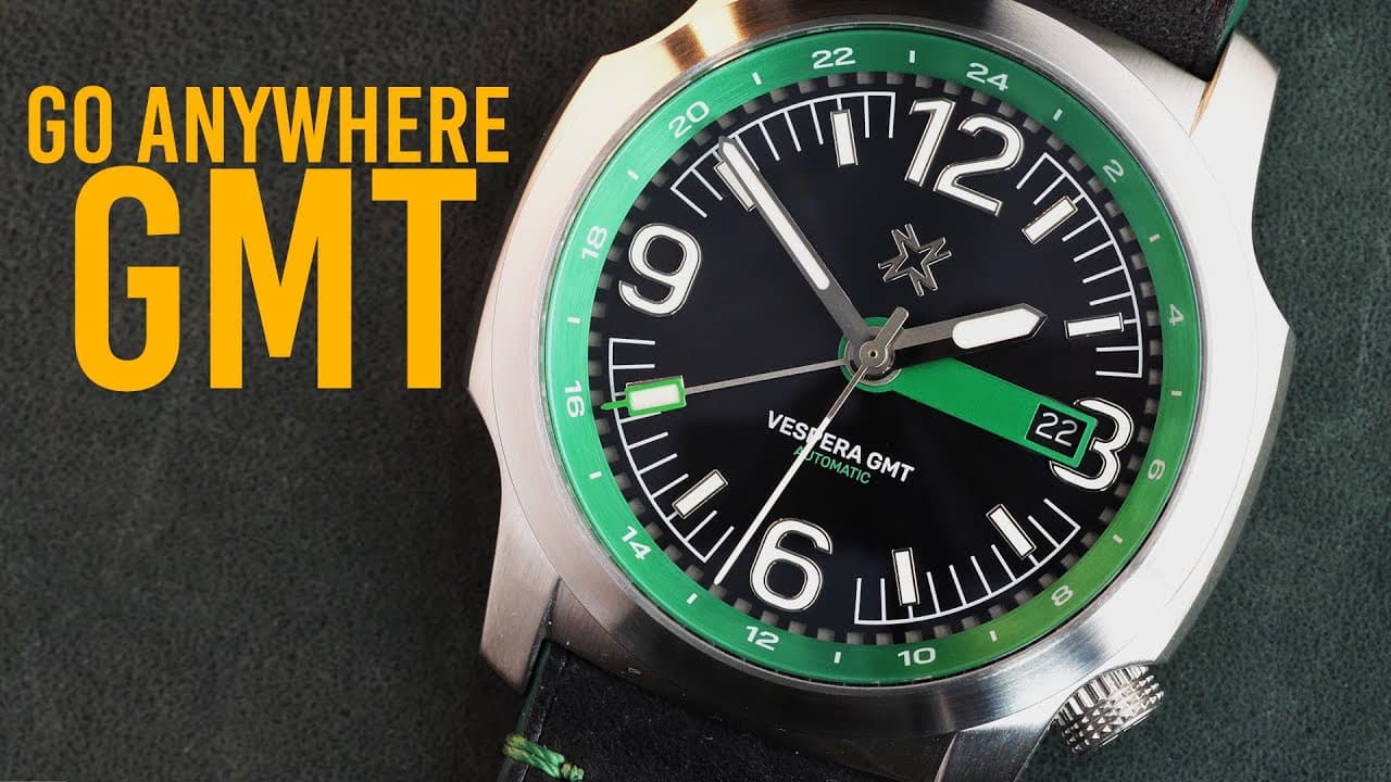A True GMT with a Truly Unique Design - Nadir Vespera GMT