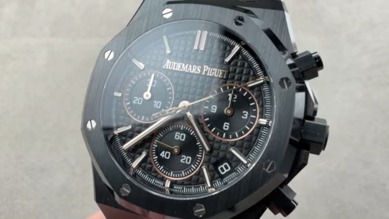 Audemars Piguet Royal Oak Chronograph Black Ceramic 26240CE.OO.1225CE.02 Watch Review