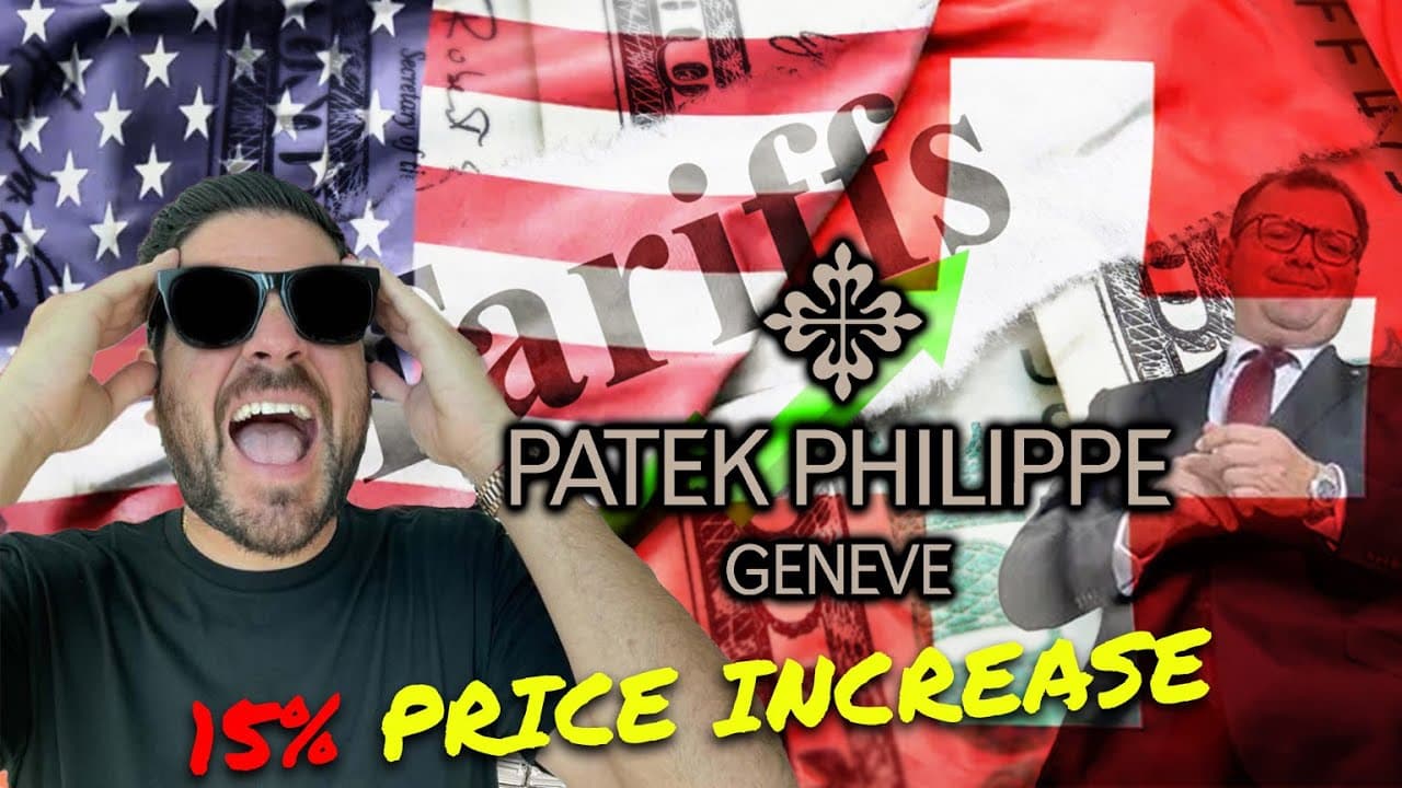 PATEK PRICES SPIKE 15% (TARIFFS) - IS ROLEX NEXT??