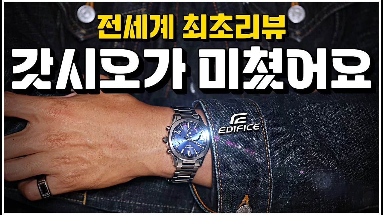 It looks like this watch is going to dominate this year. (Casio Edifice, aiming to rule the under...