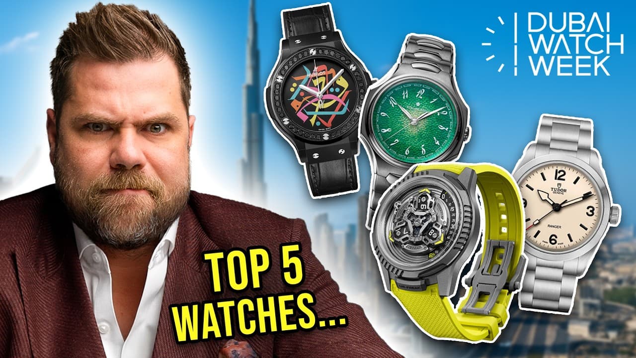 Top 5 NEW Watches Revealed at Dubai Watch Week