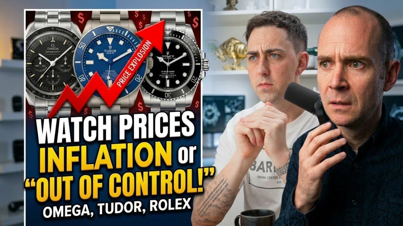 Luxury Watch Prices Are Out of Control — We Need to Talk About Omega, Tudor & Rolex
