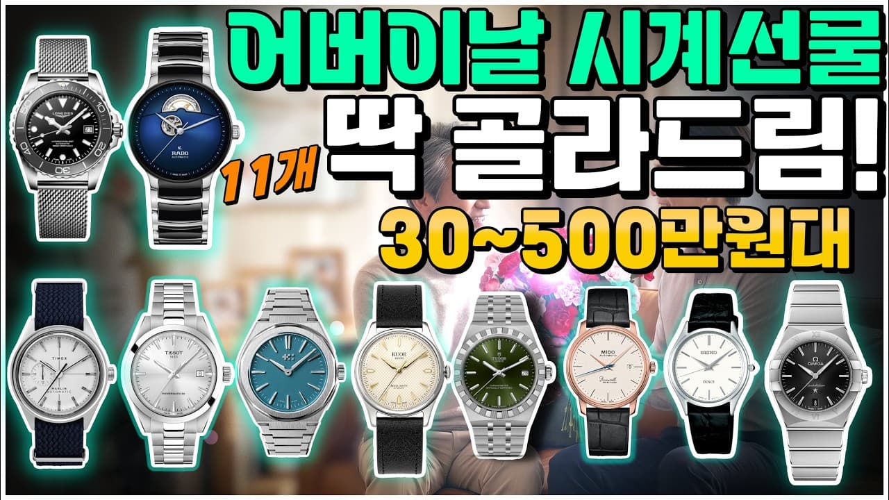 The Ultimate Gift Guide: Father's Day Watches 🔥 Recommendations from $200 to $3,500 (Couples' wat...