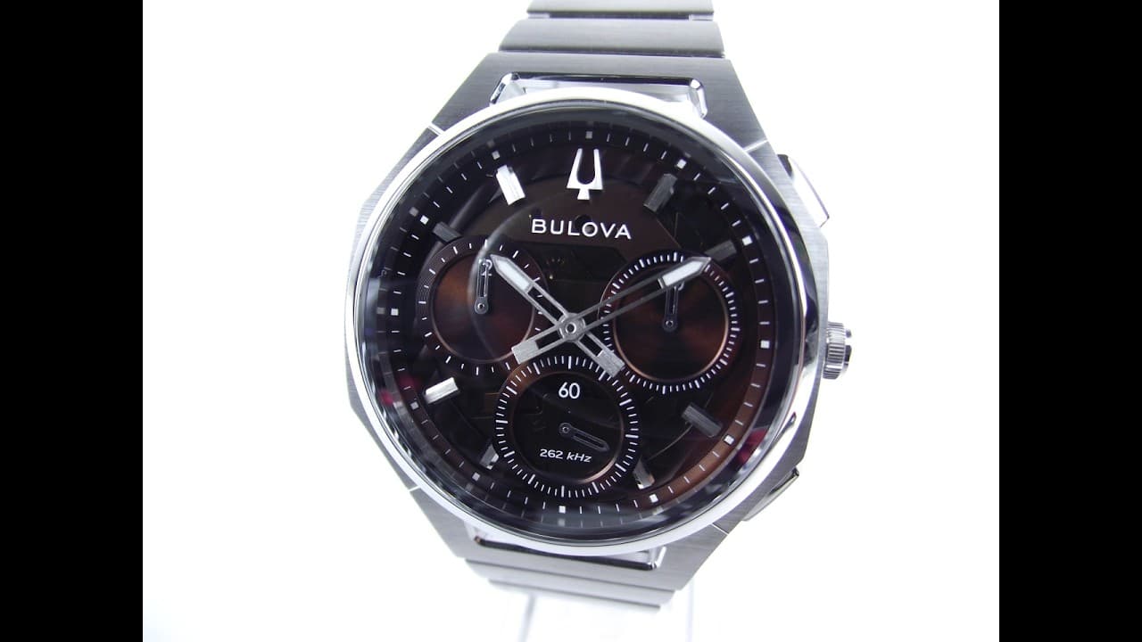 Bulova Curv Chronograph 96K117 4K Watch Review