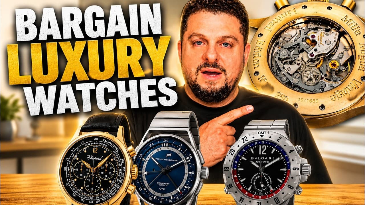 Luxury Watches that Tank on the Secondary Market - Bargain High-end Watch Watches that are Too Cheap