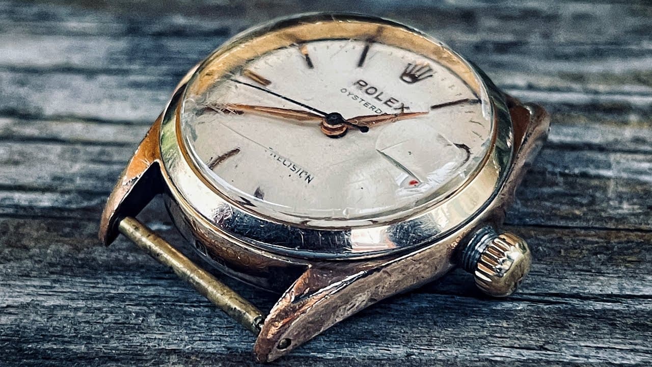 RESTORING A 70 YEAR OLD ROLEX:  Can I Save It?