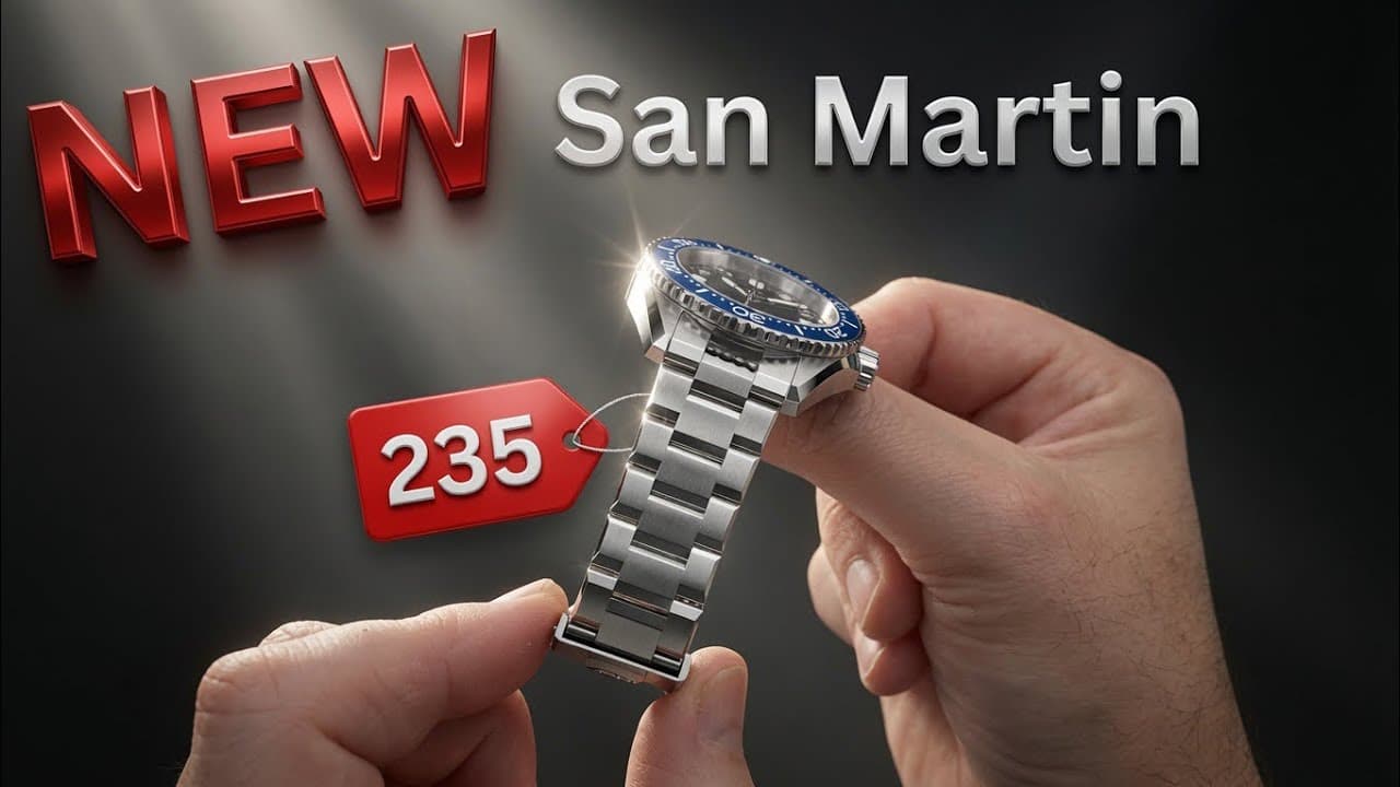 Let Me Show You Just How Good (Or Bad) San Martin Watches Are! Omega Planet Ocean Alternative!