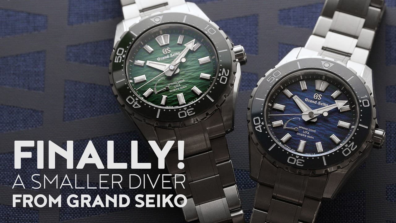 Brand New Grand Seiko Smaller Divers — This Was a Long Time Coming