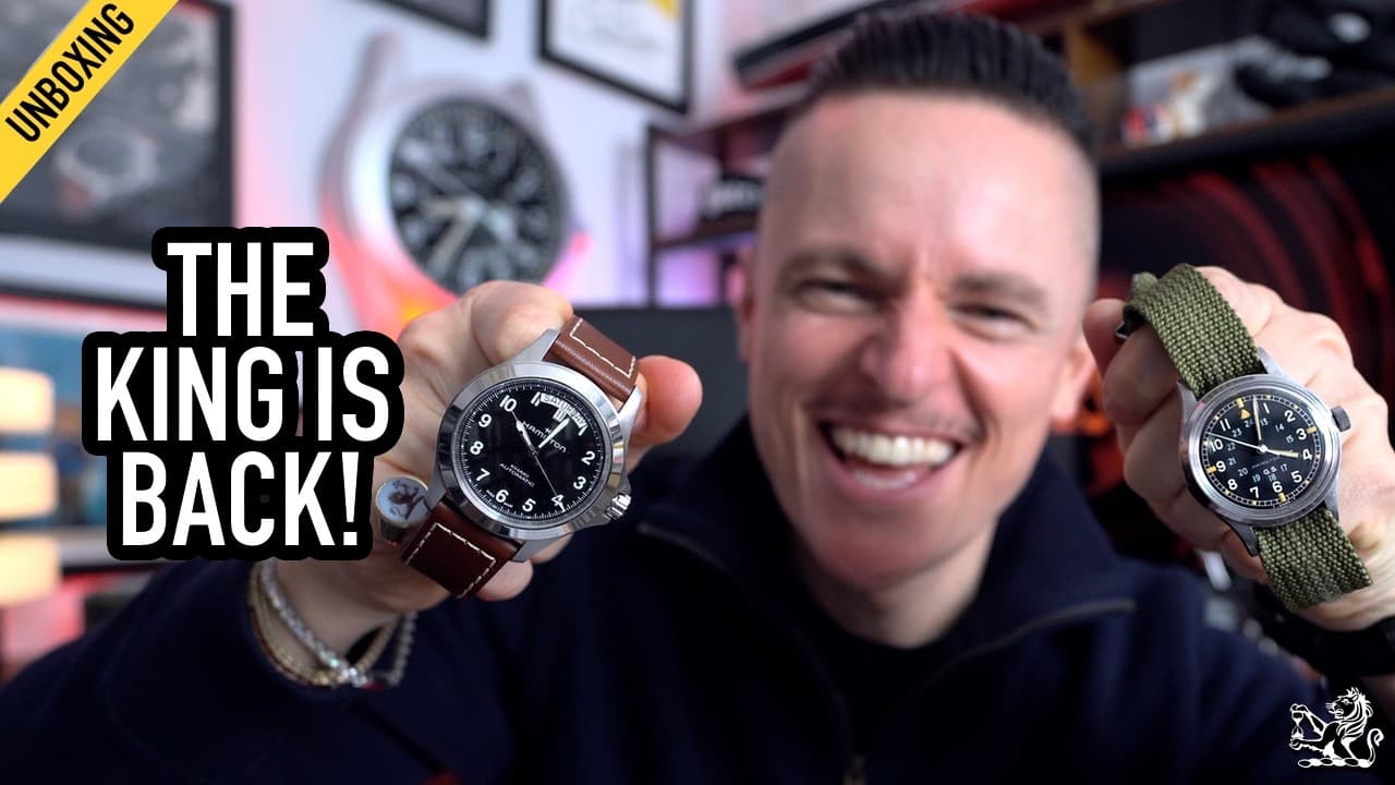 Unboxing A REAL James Bond Watch + Hamilton's New Khaki King & The Ultimate 36mm Mechanical