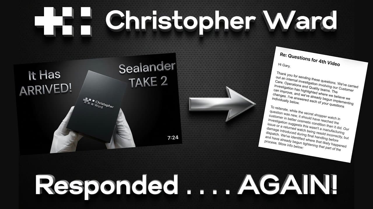 VIDEO 4! - Would You Buy A Christopher Ward After Watching This?