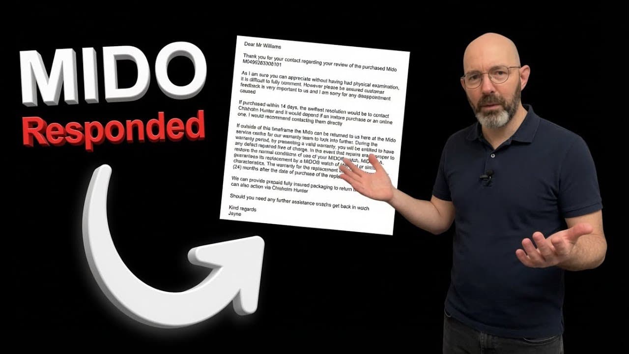 MIDO Responded To My Secret Shopper Review!