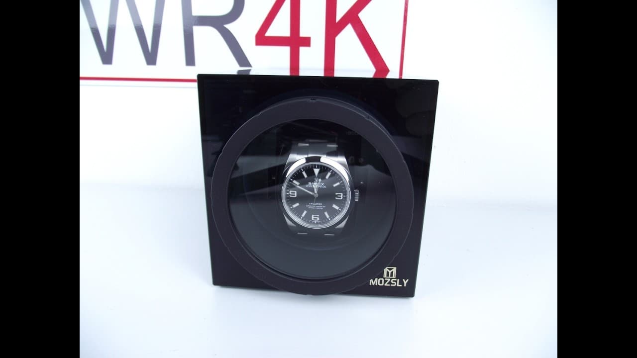 Mozsly Vistra Single Watch Winder 4K Watch Review