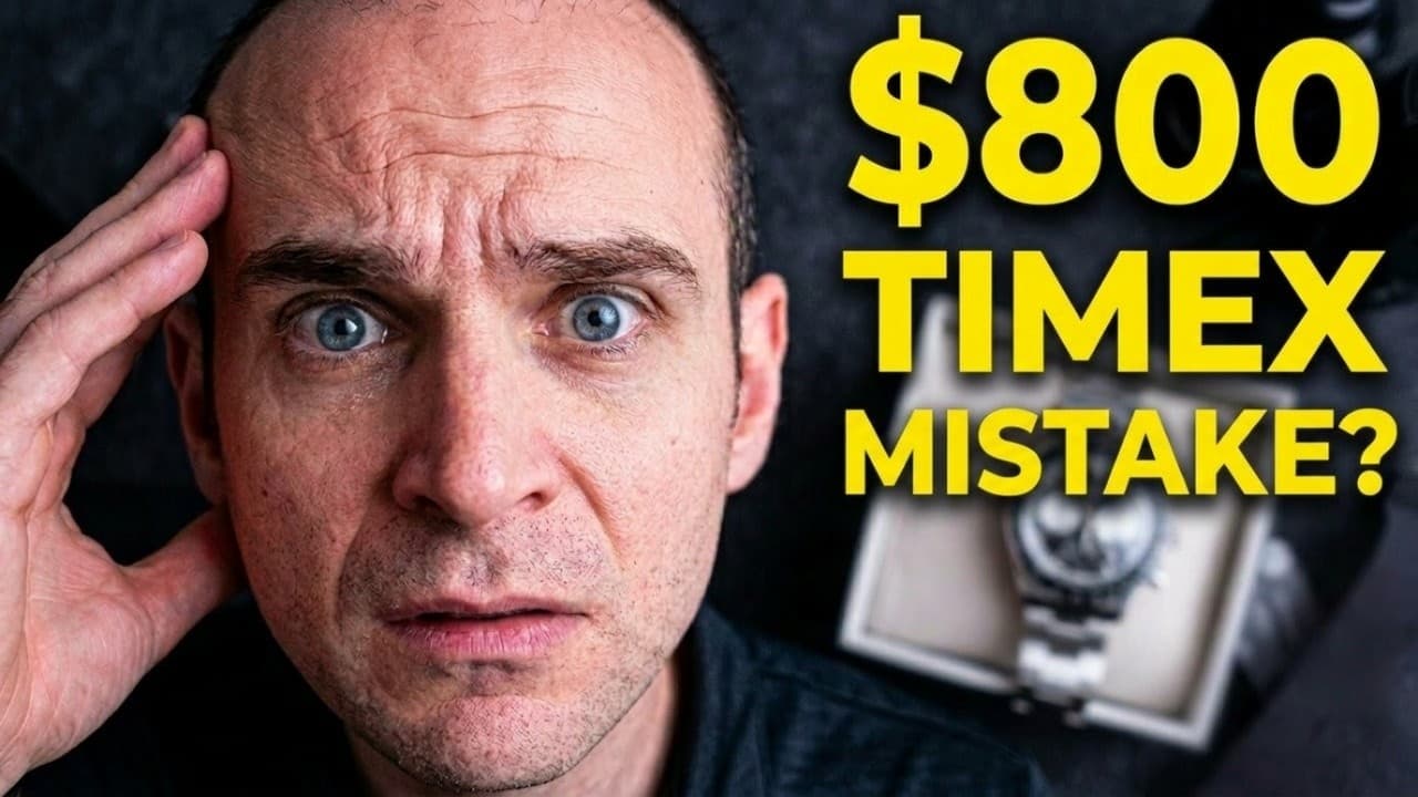 I spent $800 on a Timex and found this problem immediately