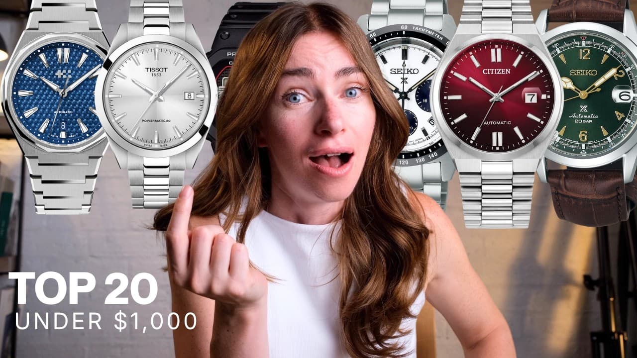 20 Best Watches Under $1,000 (That Enthusiasts Actually Respect)