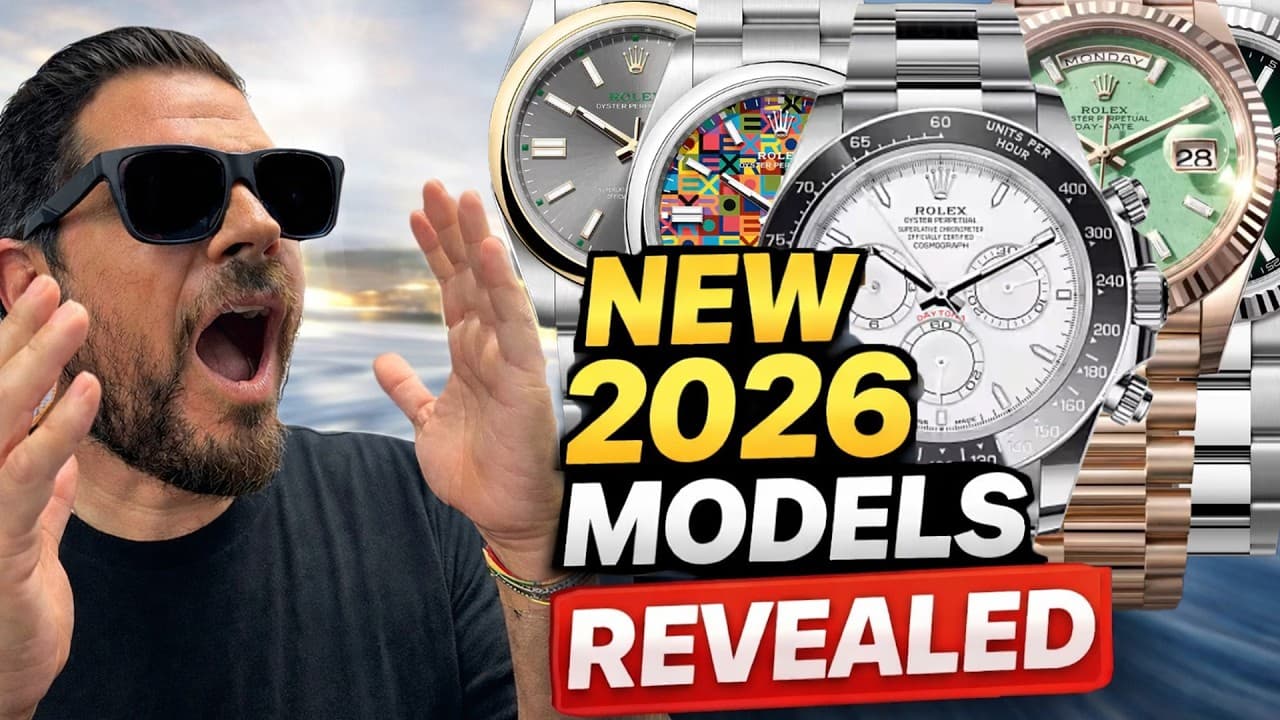 MY PICKS! NEW ROLEX & PATEK MODELS 2026 WATCHES & WONDERS