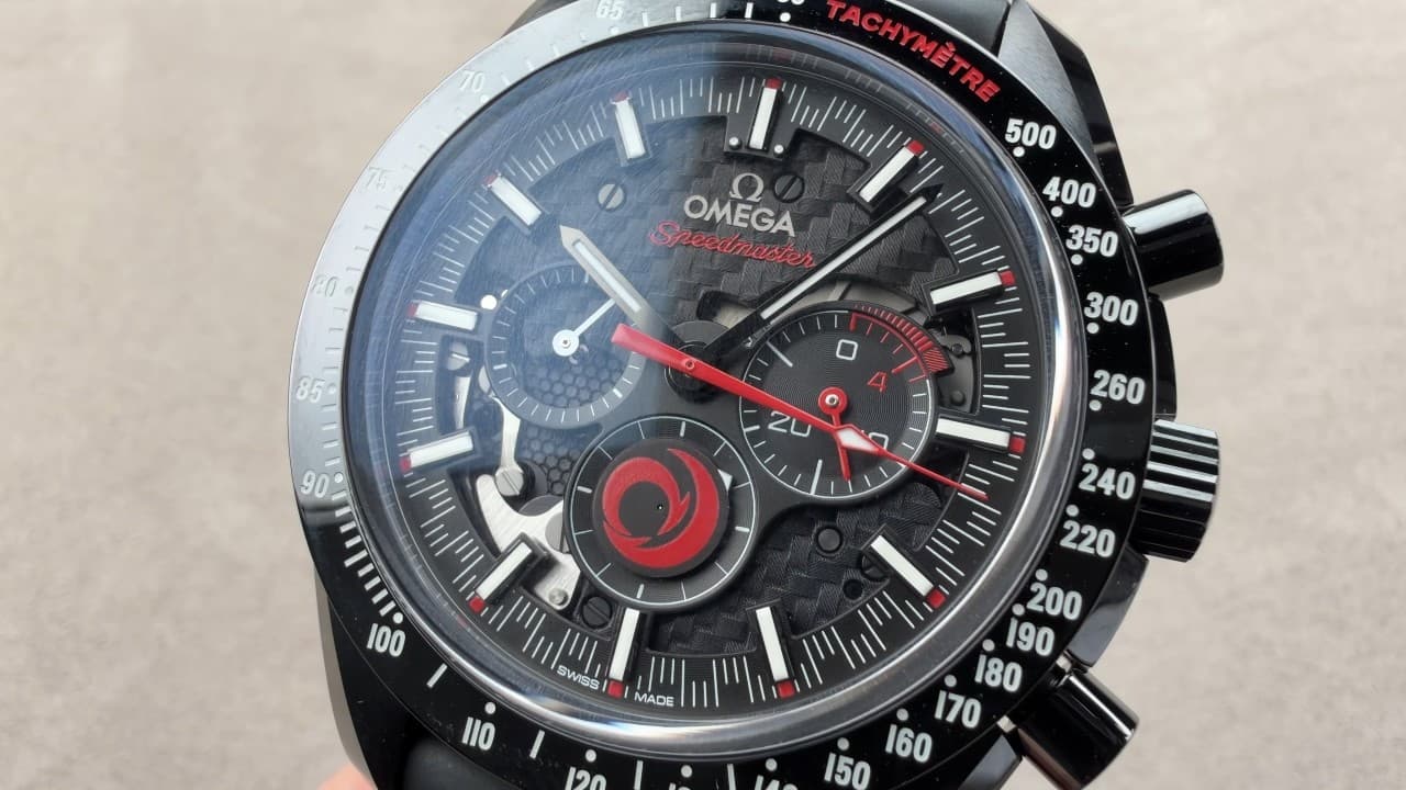 Omega Speedmaster Dark Side of The Moon "Team Alinghi" Chronograph 311.92.44.30.01.002 Watch Review