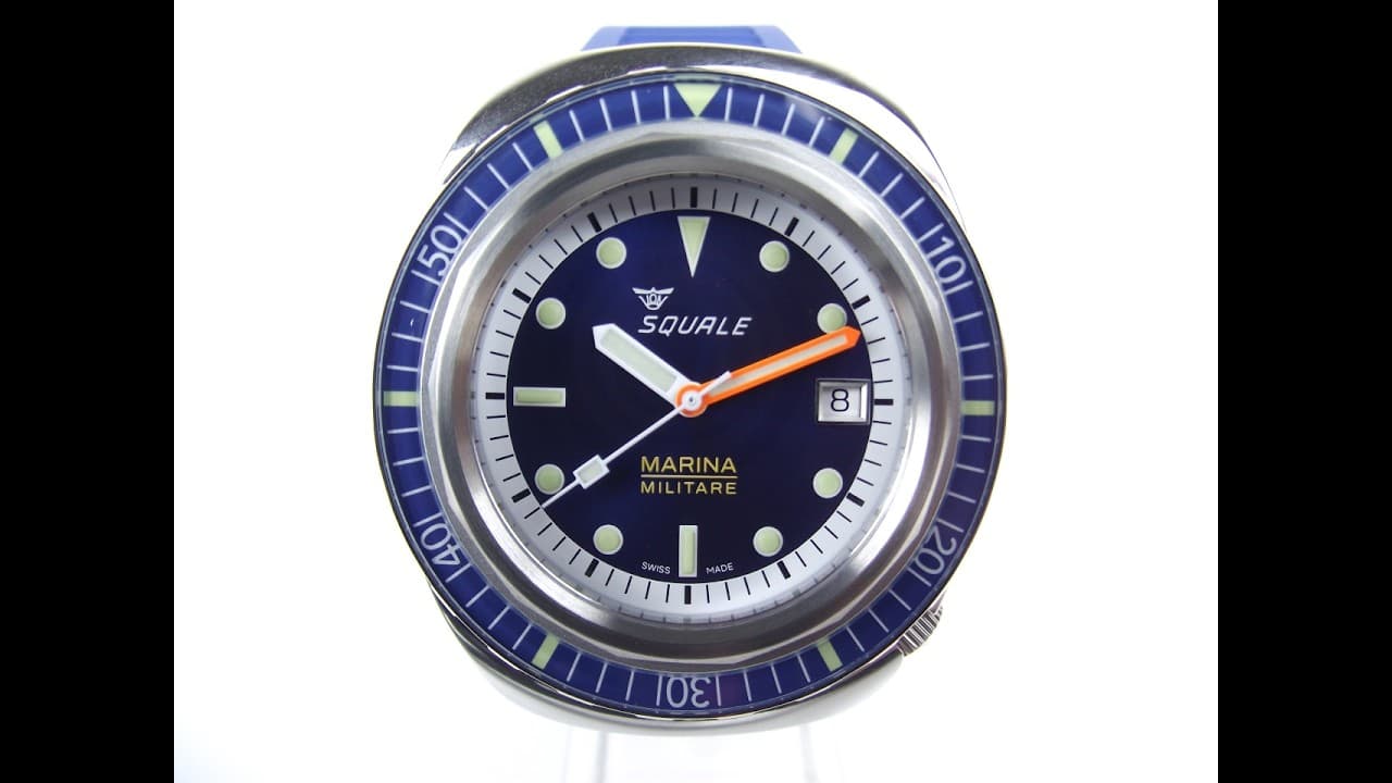 Squale 2001 Marina Militaire 4K Watch Review