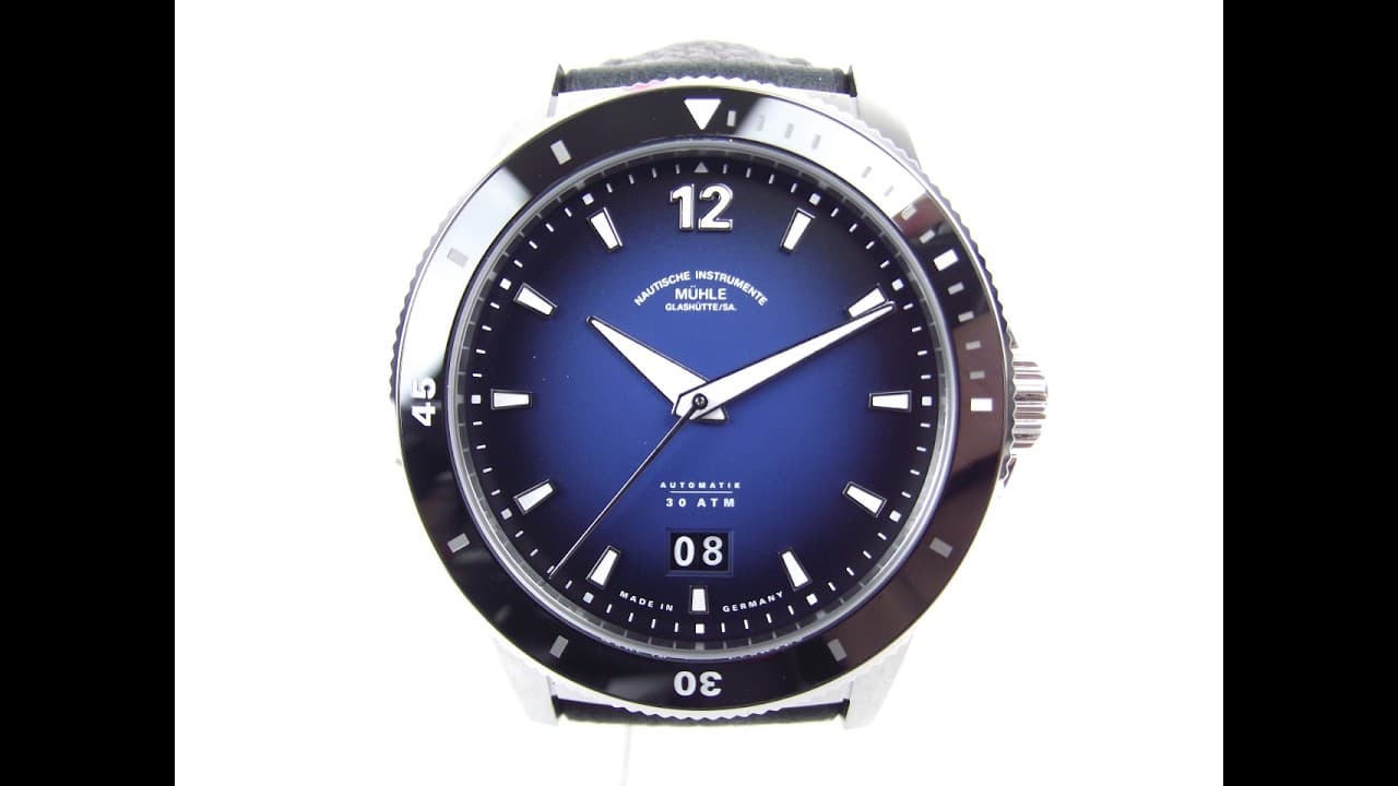Mühle-Glashütte Sportivo Big Date M1-52-42-LK 4K Watch Review