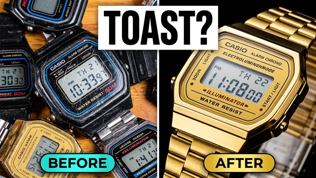 Making the "Ultimate" Solid Steel Casio