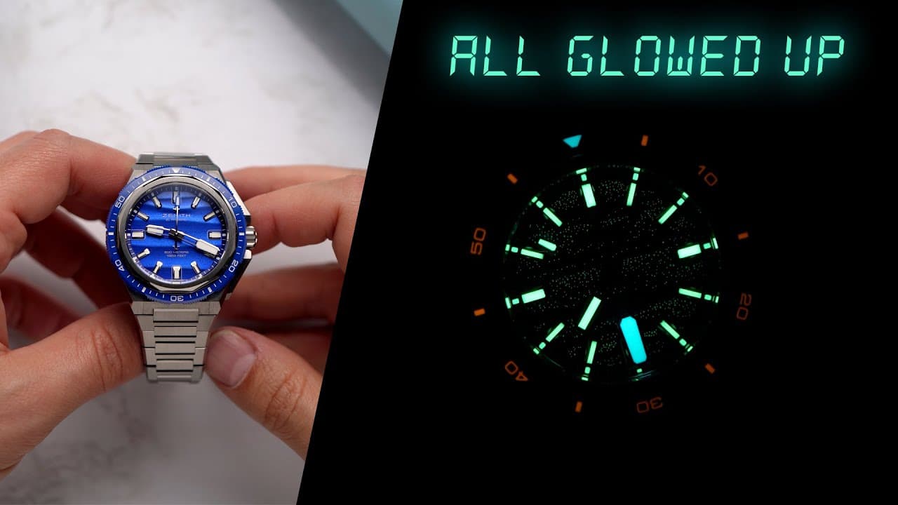 "Bioluminescence" Topper Zenith DEFY Extreme Diver