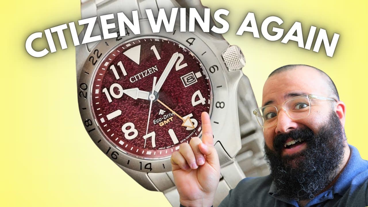 Citizen Just Made Every Cheap GMT Look Bad...