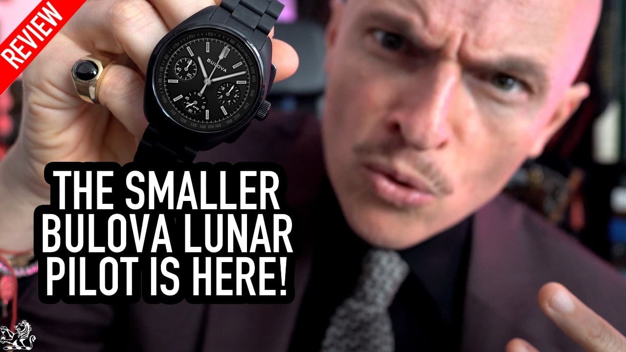 FINALLY! A Smaller Bulova Lunar Pilot: Hands On Review - Still The Best Omega Speedmaster Killer?