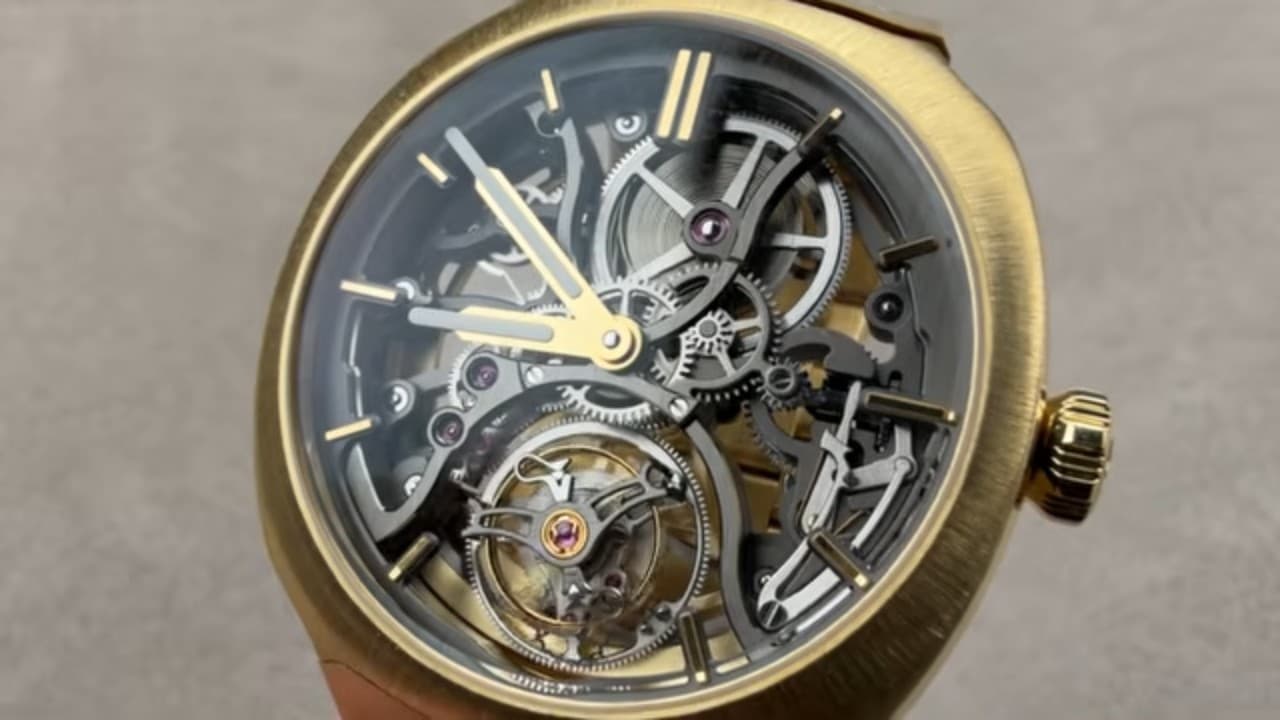 H. Moser & Cie Streamliner Tourbillon Skeleton Boutique Edition 6814-0700 Watch Review
