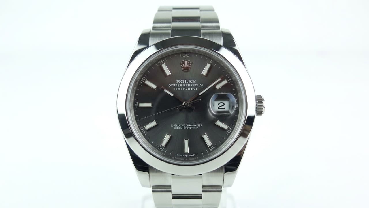 Rolex Datejust 41 126300 4K Watch Review