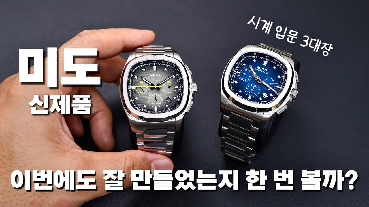 A monstrous luxury sports watch from Mido! Let's take a look at how well it's made. The Multiport...