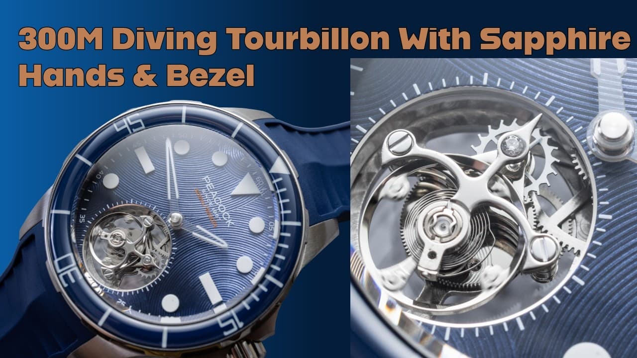 How Far Have Chinese Luxury Sport Watches Come? Peacock HAIYI Tourbillon Diver Review