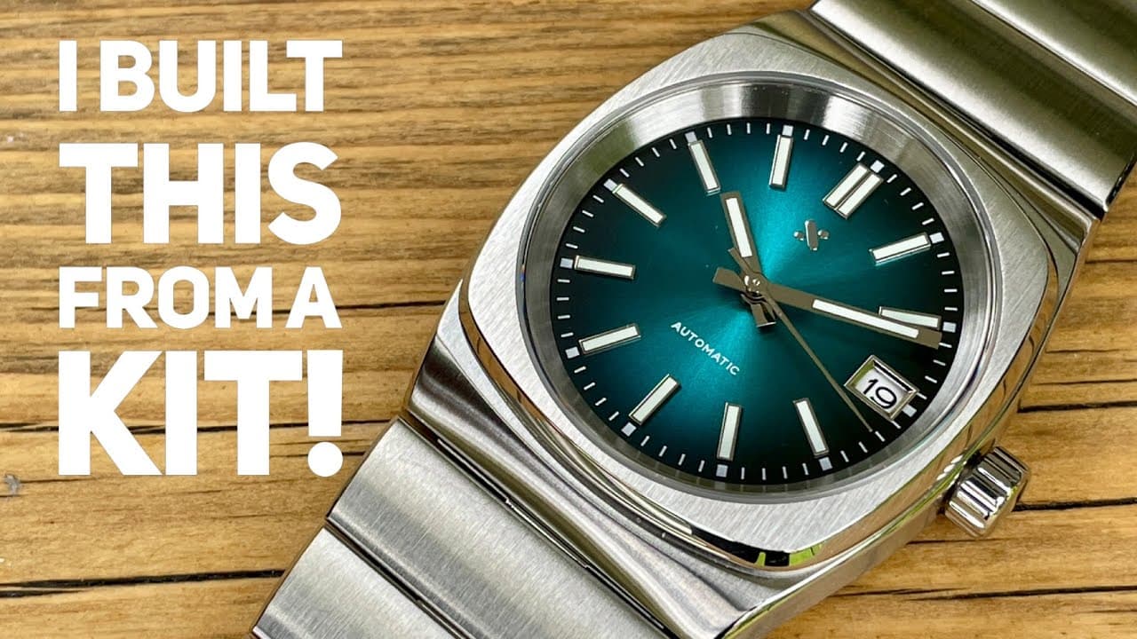 I Built This From A Kit!  Namoki Mods Custom Watch
