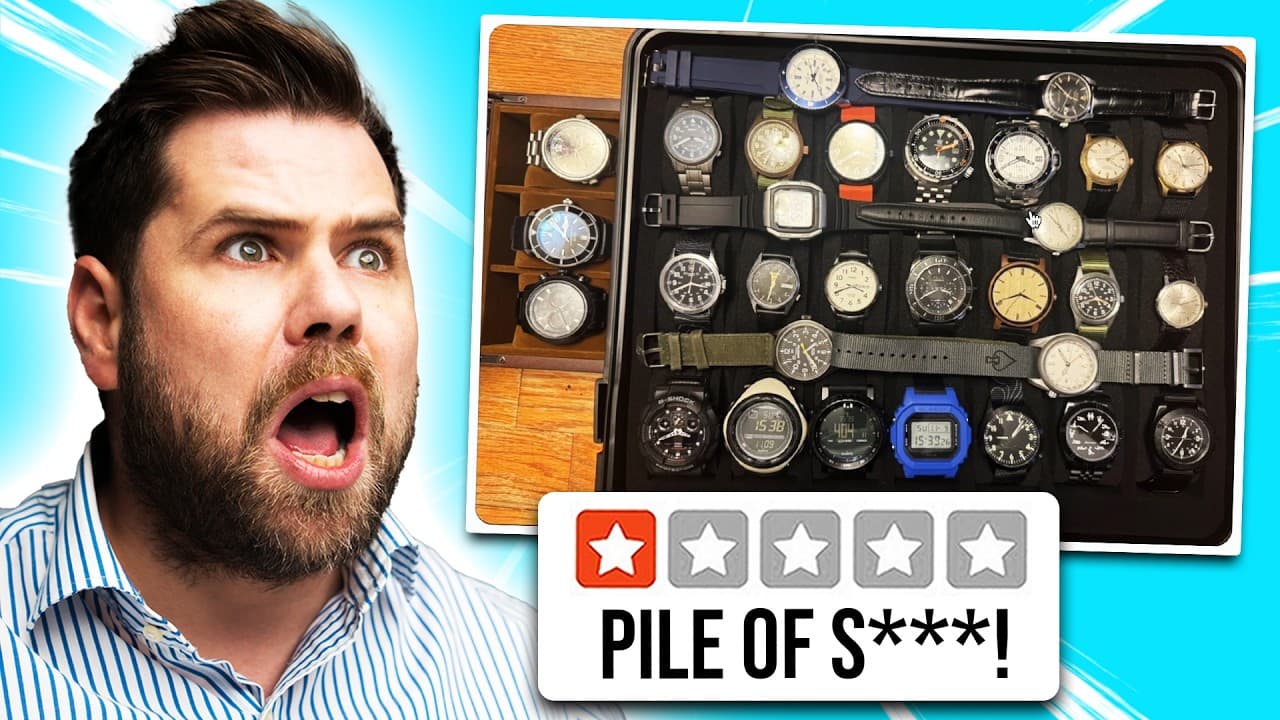 Watch Expert Brutally Roasts Subscribers' Watch Collections