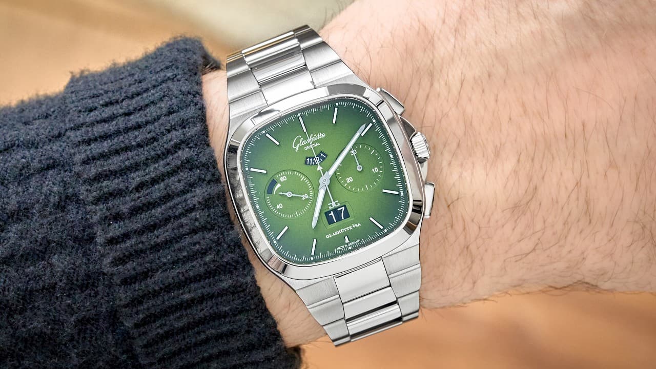 The Most Underrated Luxury Chronograph From Germany - Glashütte Original Seventies Green