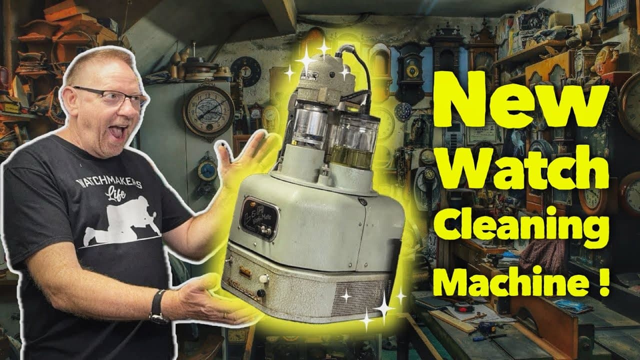 Can This Old L&R Varimatic Watch Cleaning Machine Make Parts Shine Like New?