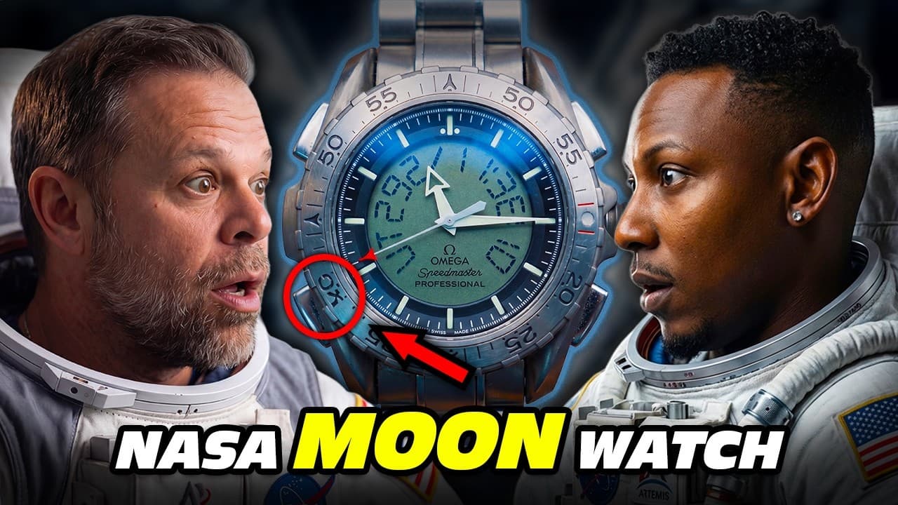 NASA Built This Watch for the Moon... Carlos Can't Believe It