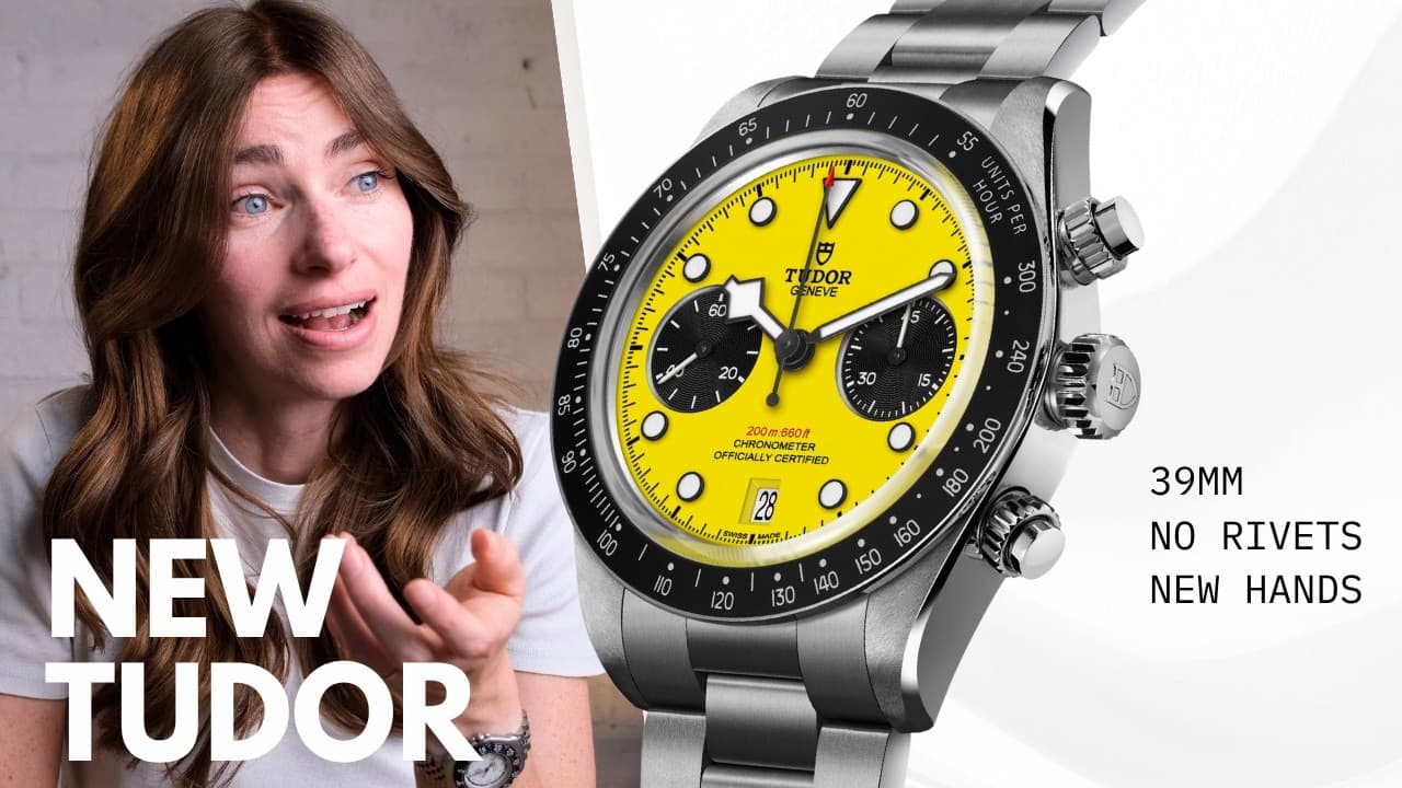 The New Tudor Black Bay Chrono 39 Is Ridiculous (and good)
