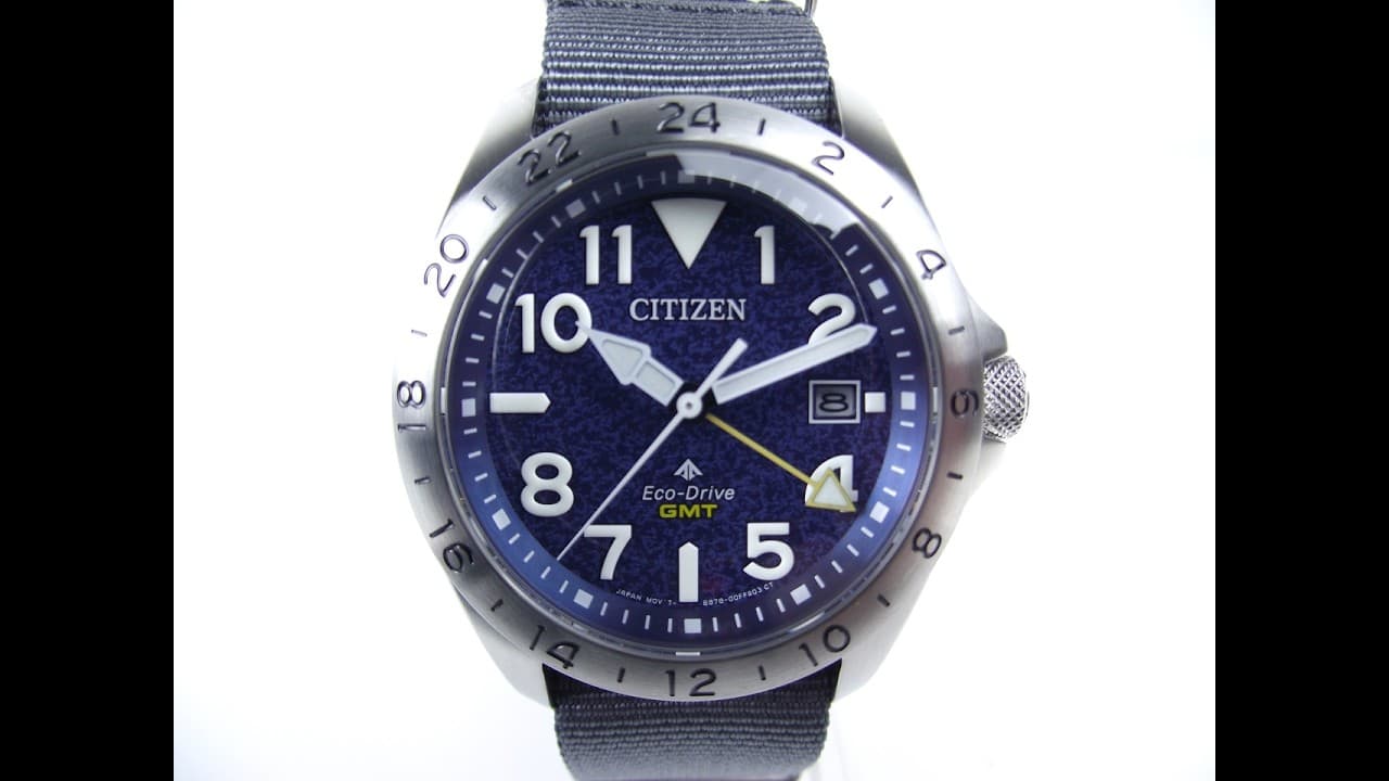 Citizen Promaster Land Tough GMTBJ7150-09L 4K Watch Review