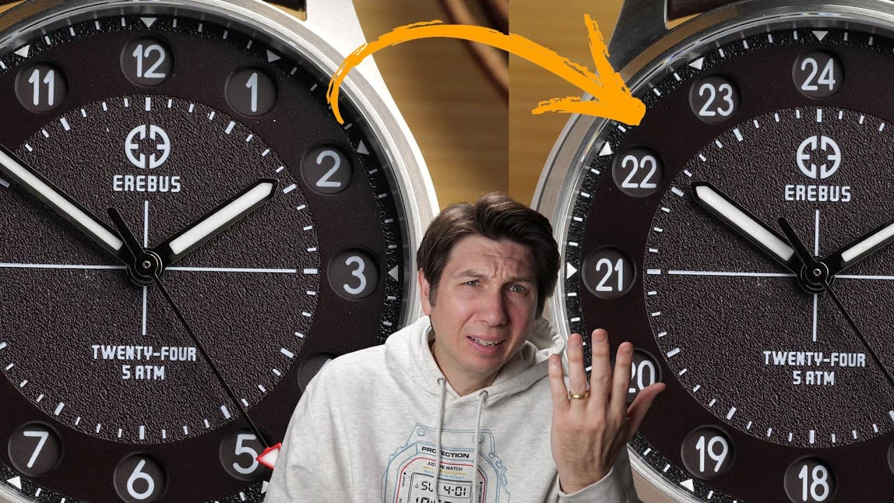 This Mechanical Watch Changes All Its Numbers Twice a Day (Seriously)