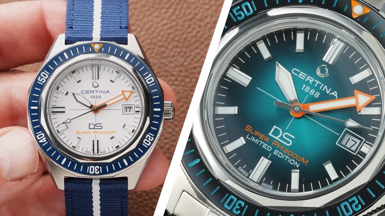 A New Attainable Titanium 2000 Meter Diver: Certina DS Super PH2000M