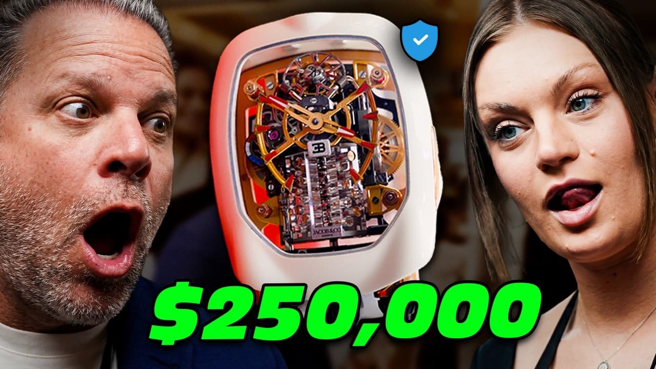 I Walked Into the Show With a $250K Jacob… Then This Happened