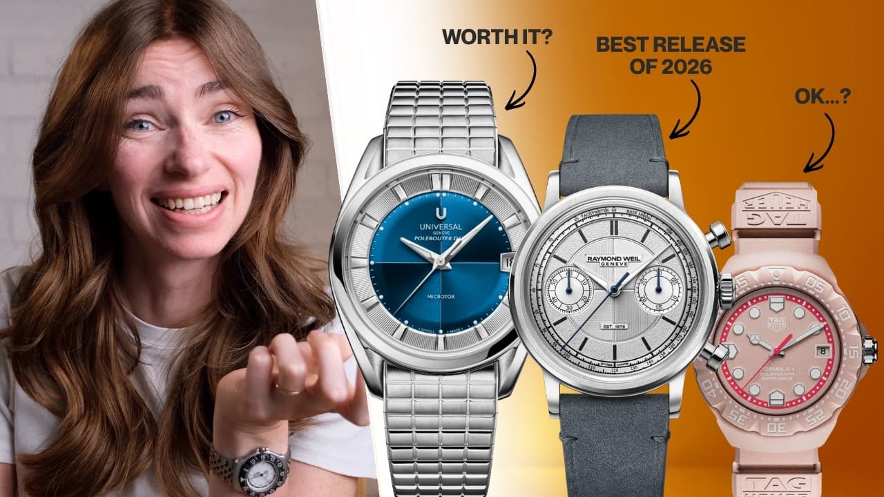 Everyone MISSED THESE: Universal Genève, Tudor, TAG Heuer, Raymond Weil going HARD in the paint