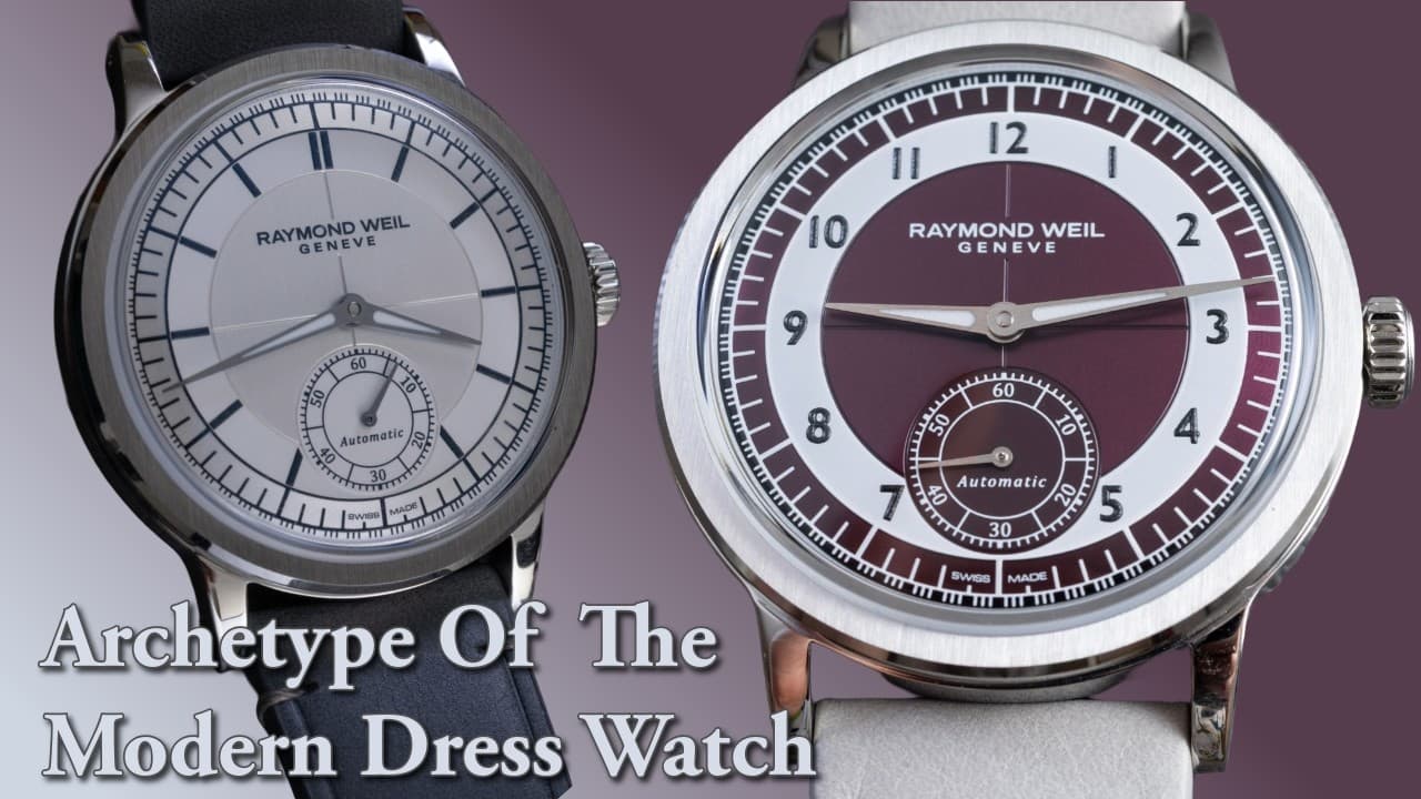 The Affordable Modern Automatic Dress Watch From Geneva: Raymond Weil Millesime Small Seconds Review