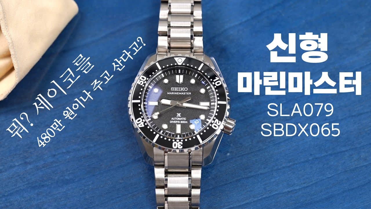 I bought a 4.8 million won Seiko diver's watch! Am I a fool? Prospex Marinemaster SLA079, SBDX065...