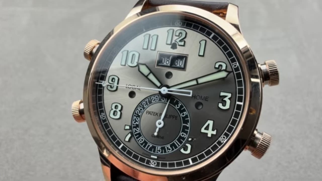 Patek Philippe 5520RG Alarm Travel Time 5520RG-001 Watch Review