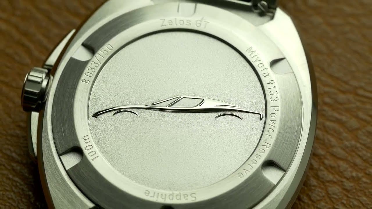 Zelos GT - racing cars inspired retro sports watch...