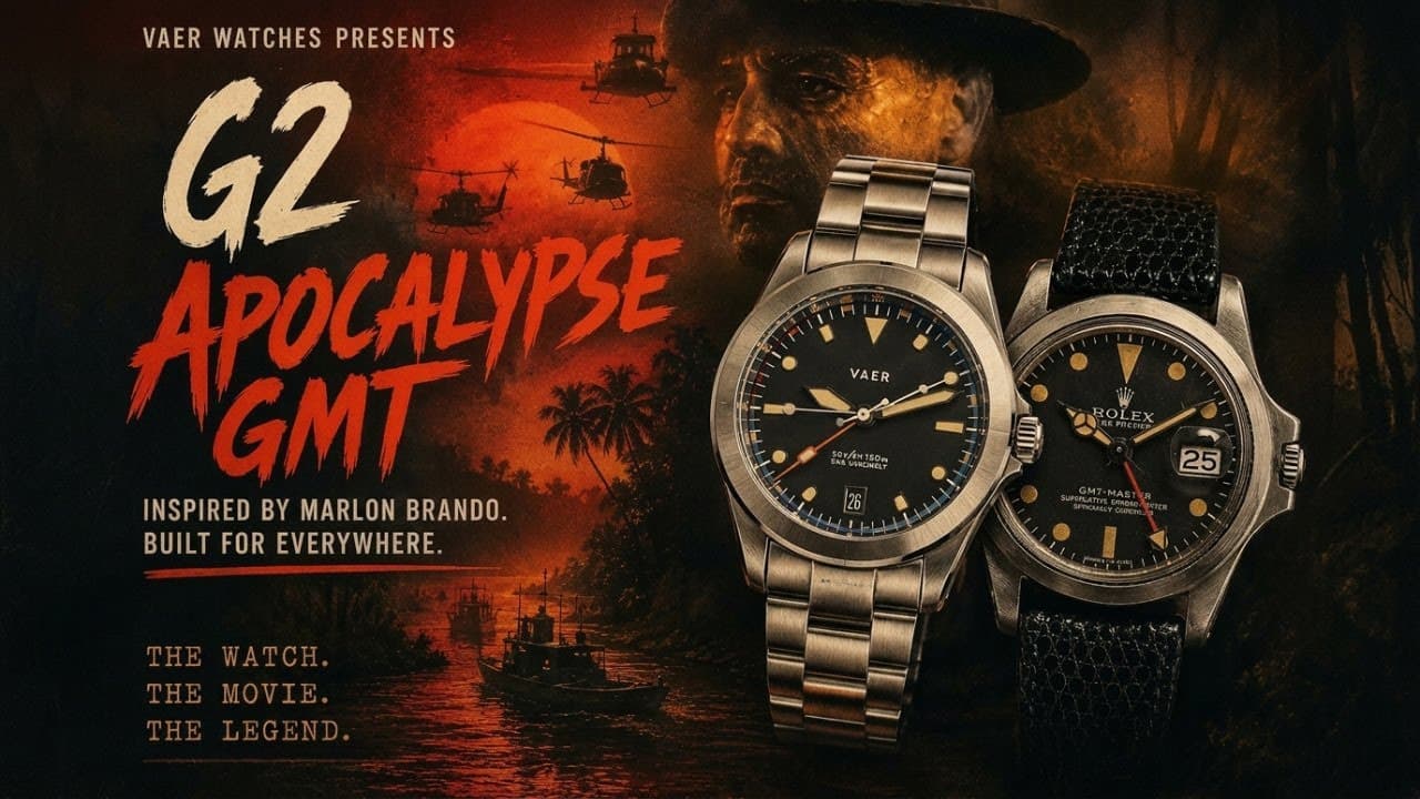 The Apocalypse Now Rolex… Reimagined | Vaer's G2 GMT Challenge