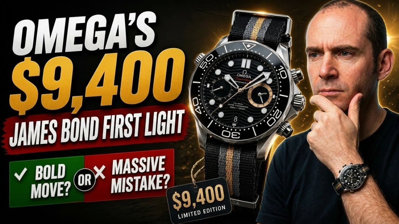 Omega's $9,400 Gaming Seamaster: Bold Move or Massive Mistake?