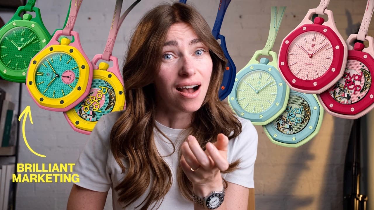 Swatch X AP Royal Pop... MISTAKE? Or BRILLIANT?