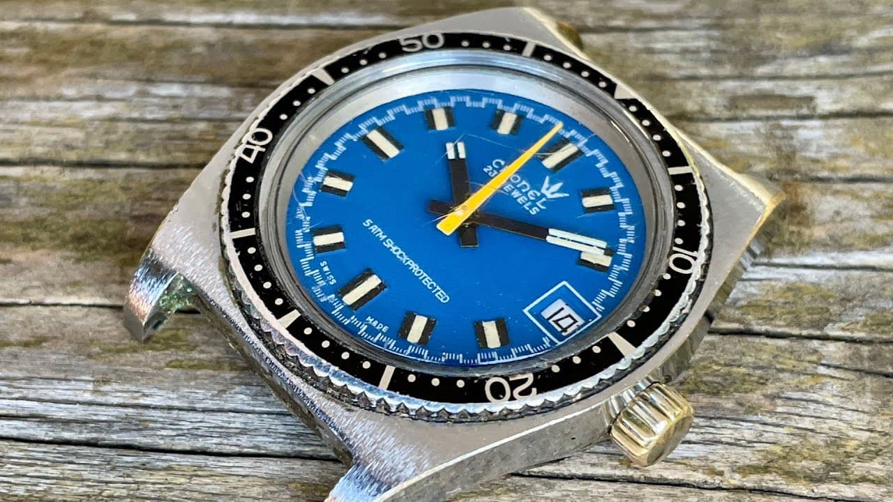 Attracted By The Dial, Then Surprised By The Movement Inside!  #watchrestoration