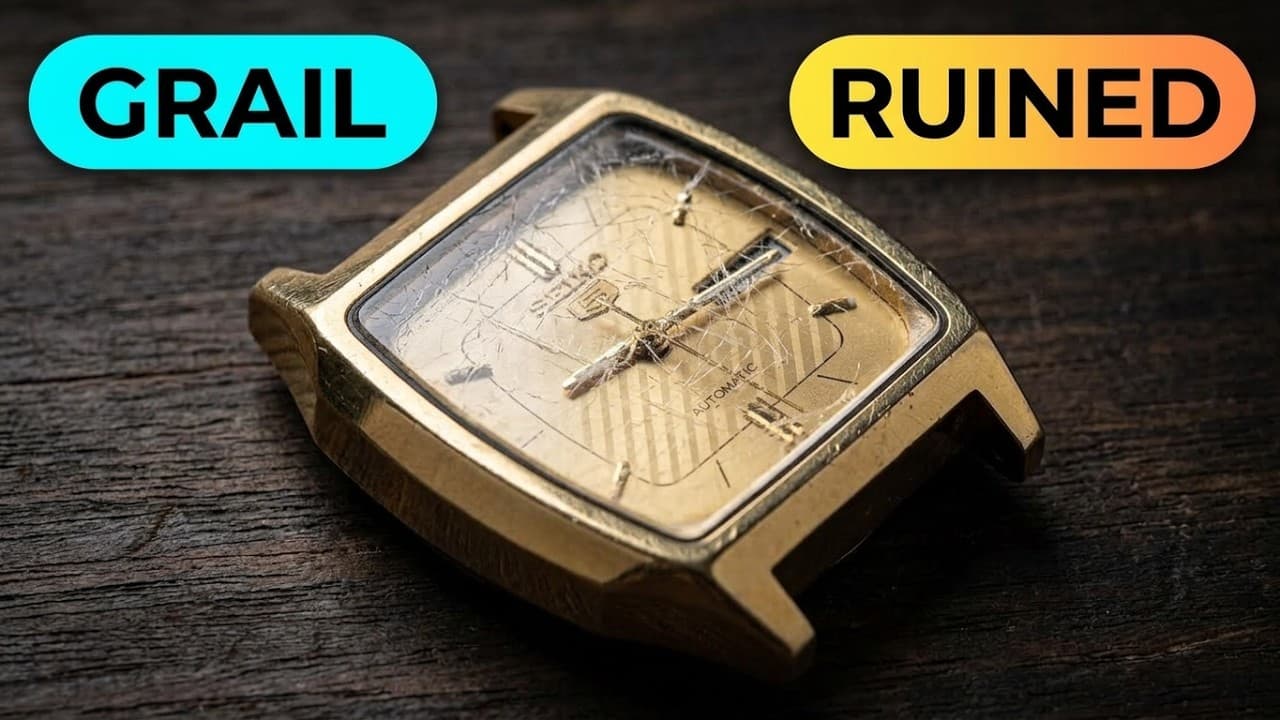 I searched years for this watch... then I broke it